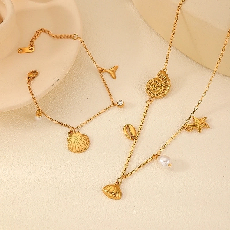 Ocean Beach Charm Necklace