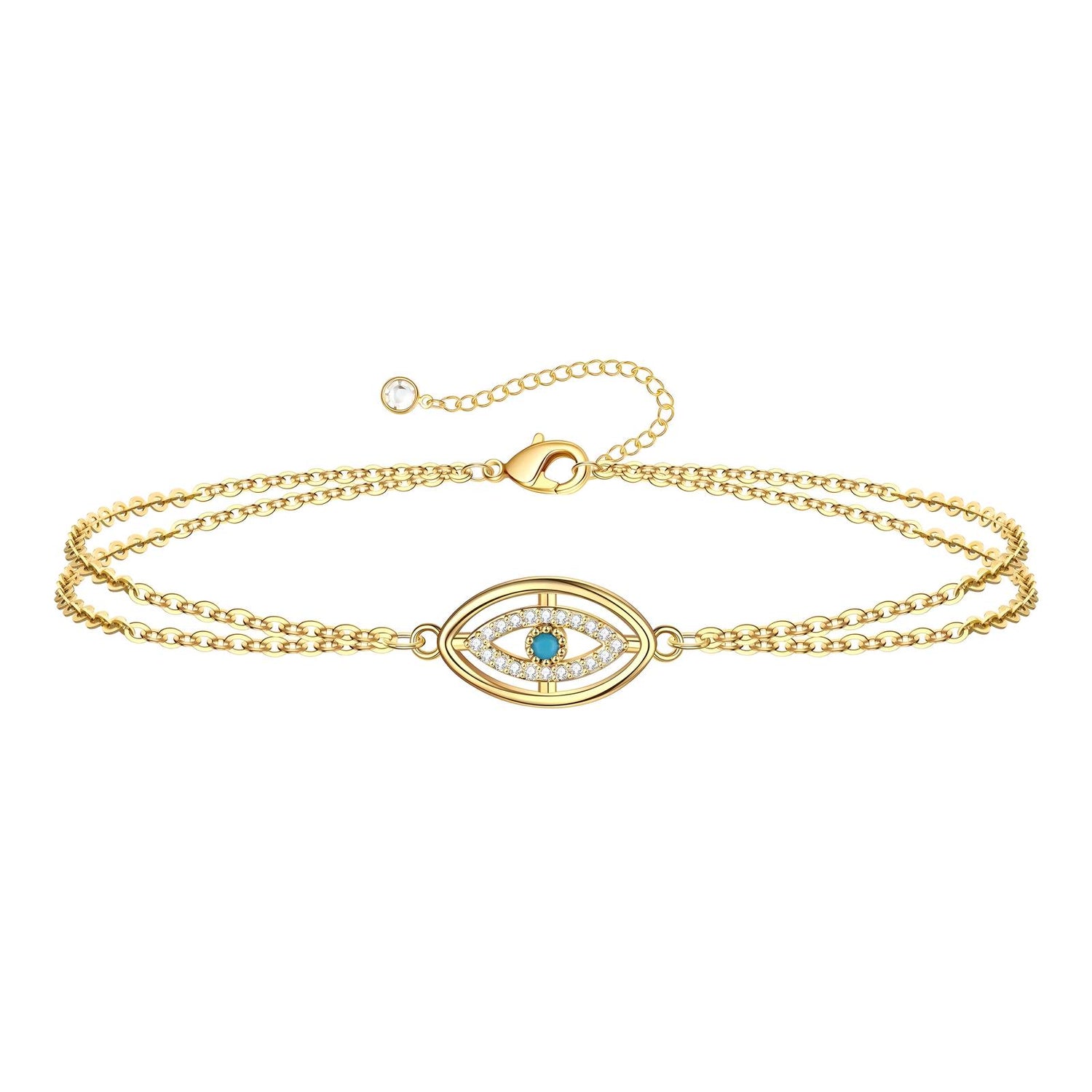Evil Eye Bracelet Stack | Aubrelade & Co