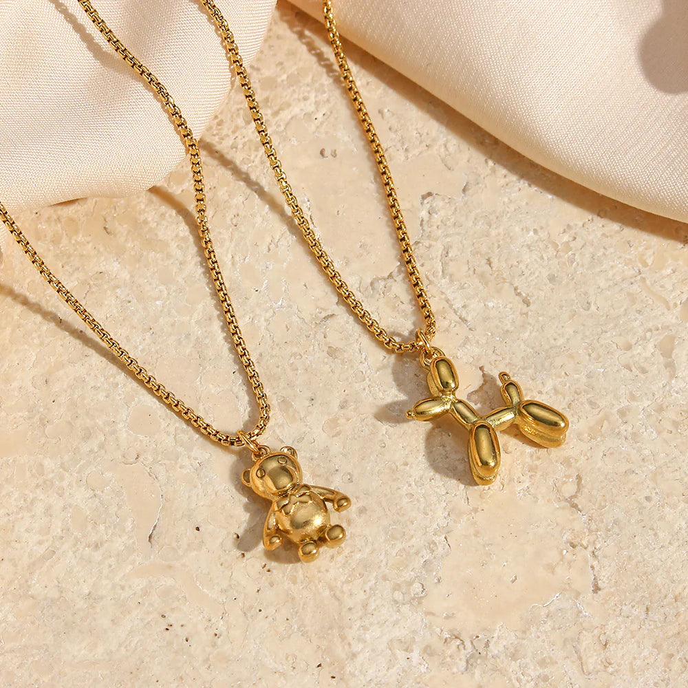 Adorable Little Bear Pendant | Aubrelade & Co 