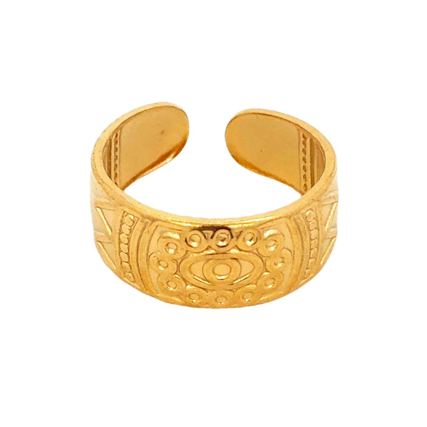 Evil Eye Chunky Ring | Aubrelade & Co